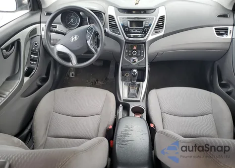 2016 Hyundai Elantra Se из США, поврежденный, VIN 5NPDH4AE9GH738579